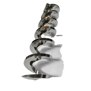 Yüksek kaliteli CNC işlenmiş özel yapılmış paslanmaz çelik milsiz burgu vida - Product Image 1