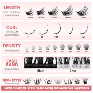 <span class=keywords><strong>Cils</strong></span> naturels doux et légers, faux <span class=keywords><strong>cils</strong></span> à pointe effilée, confort toute la journée, réutilisables, vente en gros, direct usine - Product Image 5