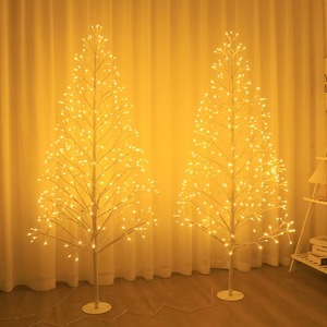 <span class=keywords><strong>Arbre</strong></span> de <span class=keywords><strong>bouleau</strong></span> <span class=keywords><strong>lumineux</strong></span> avec lumières <span class=keywords><strong>LED</strong></span> dorées chaudes pour la décoration de Noël en extérieur - Product Image 3