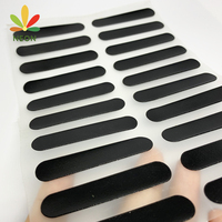 Étiquettes personnalisées de transfert de chaleur en caoutchouc de silicone haute densité pour vêtement Design en relief lettre nom logo