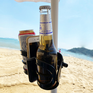 Porte-tasse de plage pliable, <span class=keywords><strong>pour</strong></span> plage, sable, soleil, parapluie, Tube avec fente <span class=keywords><strong>pour</strong></span> téléphone portable, fauteuil roulant, <span class=keywords><strong>pour</strong></span> voiture, café, thé, boisson - Product Image 5