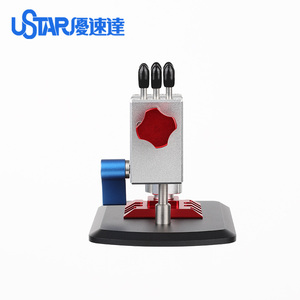 Yousuda UA90633 Mini alicates de mesa de aleación de aluminio grabado estilo Gundam herramienta de precisión de banco de trabajo Universal para construcción de modelos - Product Image 3