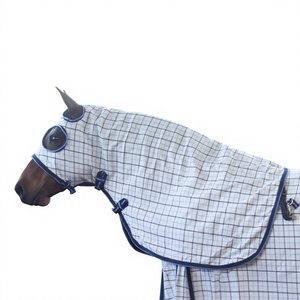 New Style Combo Sheet Blanket Horse Hot Sell Equipment Equine <b>Equestrian</b> Waterproof Breathable Lightweight Durable Cotton Fabric - Product Image 2