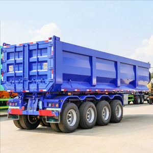 Semirremolque Volquete Hidráulico de Acero de Alta Calidad con Forma de U, Remolques de Camión con Descarga Trasera, Capacidad de 25001-30000 kg - Product Image 4