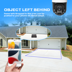 NVR IP CCTV pour caméra WiFi <span class=keywords><strong>Imou</strong></span> <span class=keywords><strong>4MP</strong></span> POE avec suivi automatique, zoom optique 25X, sécurité PTZ Ubox avec carte mémoire H.265, carte SD - Product Image 4
