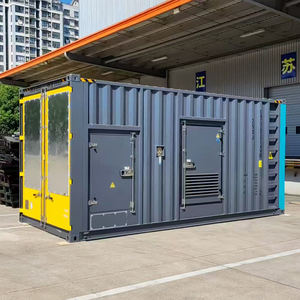 아트라스 콥코 QES900 무소음 디젤 발전기 캠핑 여행용 728 kW 50Hz 80% 효율성 24V DC 전기 시동 - Product Image 3