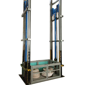 3m 2ton manuelle elektrische hydraulische automatische vertikale Fracht werkstatt Werkstatt fester Lager lift Lastenaufzug 1 Etage - Product Image 4