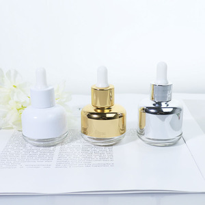 ขวดแก้วขนาด 30 มล. พร้อมหัวหยดอะลูมิเนียมเคลือบสีเงิน/ทอง สำหรับบรรจุน้ำมันหอมระเหยหรือเซรั่ม - Product Image 5
