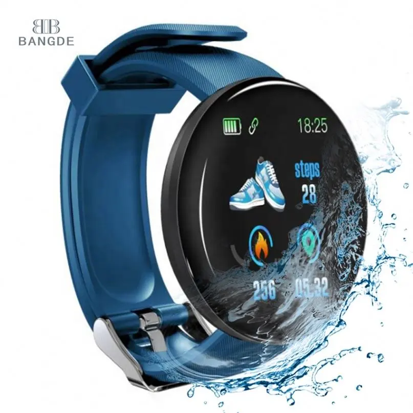 Умные часы 2023, высококачественные умные часы 2023 с HD ЖК-экраном D18, умные часы Android для мобильных телефонов, умные часы