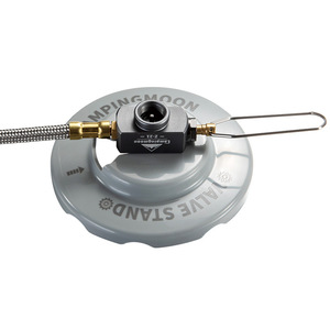 Campingmoon Z21 - Estufa <span class=keywords><strong>de</strong></span> Gas <span class=keywords><strong>para</strong></span> Acampar al Aire Libre <span class=keywords><strong>de</strong></span> 75 cm y Conector <span class=keywords><strong>de</strong></span> Manguera Extensible <span class=keywords><strong>para</strong></span> Cartucho <span class=keywords><strong>de</strong></span> Gas con Válvula y Adaptador - Product Image 3