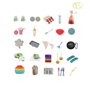 Pièces en caoutchouc silicone sur mesure Yusheng Industry, formes irrégulières, coussinets amortisseurs, qualité alimentaire - Product Image 5