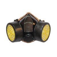 Masque respiratoire réutilisable NP 306 pour la protection complète du visage, anti-poussière, gaz, travail chimique, filtre à charbon actif, avec lunettes de sécurité