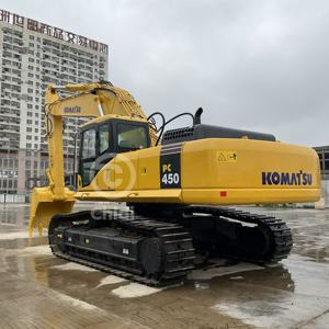 รถขุด KOMATSU450มือสองราคาสมเหตุสมผลสำหรับ PC400ญี่ปุ่นมือสองพร้อมส่วนประกอบเครื่องยนต์และปั๊มที่ดี - Product Image 4