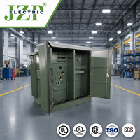 JZP Industriel 400kVA 34.5/0.48kV Triphasé Loop Feed Dead Front Transformateur Pad Pour Réseau Industriel