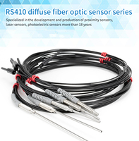 Sensor optik JIMOU M4 Sensor optik 3-90mm Sensor serat optik siku penyebar refleksi