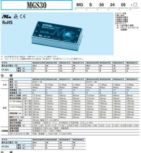 Mới ban đầu 15W 6-pin mô-đun cung cấp điện mgfw152415 zuw61212 Nhật Bản DC-DC 24vin 2-Out 15V/-15V/30V 0.5A ICS mô-đun - Product Image 3
