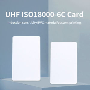 Cartes RFID PVC imprimables UHF 860~960Mhz Alien H3 H9 IMPINJ <span class=keywords><strong>R6</strong></span> U9 Chip ISO18000-6C Carte RFID vierge pour carte de contrôle d'accès - Product Image 1