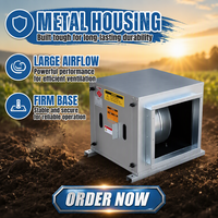 Ventilateur centrifuge de type armoire, silencieux, résistant aux hautes températures, pour l'extraction des fumées d'huile, ventilateur d'extraction incendie HTFC 380V galvanisé