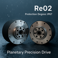Motor CC sin Escobillas, Módulo de Reducción Planetaria Impermeable para Robot de Exterior