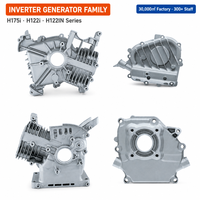 Fabricant de pièces en aluminium moulé sous pression ADC12, carter de générateur inverseur H175i H122i H122IN 168F 170F, moteur OEM