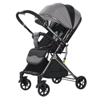 Poussette pliable super légère et facile à plier en Chine Poussette bébé confortable et respirante