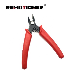 Màu đỏ xử lý nipper dụng cụ cầm tay mini 5 inch điện Cáp máy cắt dây Chéo Cắt Kìm - Product Image 2
