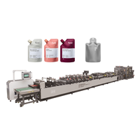 Machine automatique Youmai à scellage central 4 côtés pour la fabrication de sacs Doypack en papier et plastique, avec PLC, pour sachets à fermeture éclair de boissons (SSL600)