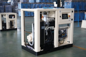 Compresseur d'air à vis à vitesse fixe RTTW 37 kW 50 CV IP54 8 bars, compresseur d'air industriel pour l'industrie textile et cimentaire - Product Image 3