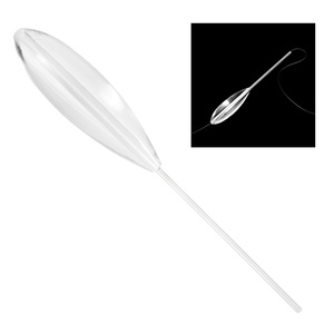 Bobbers de fundición de plástico transparente, Bombarda, pesca con mosca que se hunde, 5g/10g/15g/20g, 5 uds. - Product Image 6