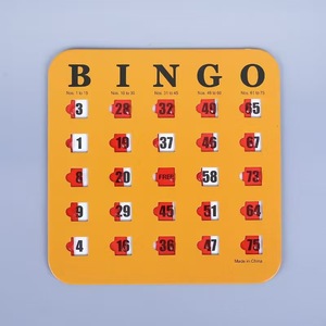 Colorful Handmade <b>Paper</b> Bingo Cards with Numbered Tiles for Party Games - Product Image 5