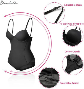 Faja Moldeadora Ajustable para Mujer, Levanta y Adelgaza, con Efecto Push-Up y Sujetador Incorporado - Product Image 5