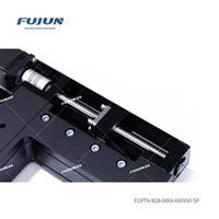FUPTA-B28-0801-X60Y60-SP Plataforma XY Motorizada de Alta Precisión con Posicionamiento Repetido de 3μm y Baja Holgura de Retorno para Óptica