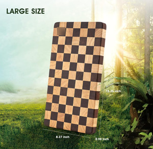 Chất Lượng Cao Bền Bàn Cờ Mô Hình Thiết Kế Gỗ Cắt Hội Đồng Quản Trị Butcher Khối Gỗ Thớt Hội Đồng Quản Trị - Product Image 6