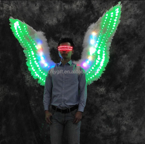 Gran oferta rendimiento alas de mariposa Prop alas de Ángel brillantes Halloween Navidad Diwali fiesta decoraciones vestido Bar atmósfera - Product Image 5
