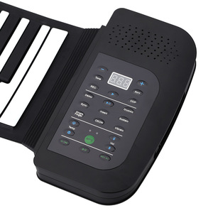 Roll Up Piano 88-Key Portable Silicone Keyboard With Pedal And Power <b>Adapter</b> For Children And Beginners - Product Image 2