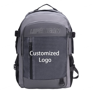 Custom Large Size Vintage Fashion Waterproof Polyester <b>Canvas</b> <b>Backpack</b> USB Anti Theft Washed Design 36-55L Zipper - Product Image 6