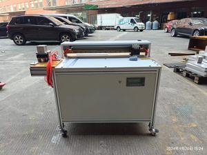 700 découpeuse pneumatique automatique de cannelure en V rainurant la machine de cannelure de fentes en V de carton gris - Product Image 3
