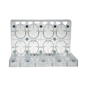 Molde <span class=keywords><strong>de</strong></span> <span class=keywords><strong>Chocolate</strong></span> 3D Transparente para Huevos <span class=keywords><strong>de</strong></span> Pascua, No Tóxico, Ecológico, Duradero, para Rellenar con Caramelo, Leche, Algodón, Herramienta para Repostería - Product Image 1