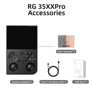 Console de jeu portable <span class=keywords><strong>Anbernic</strong></span> RG35XX Pro, écran IPS HD 3,5'', sortie <span class=keywords><strong>TV</strong></span>, système Linux, batterie 3200mAh, WIFI, lecteur de jeux vidéo rétro - Product Image 1