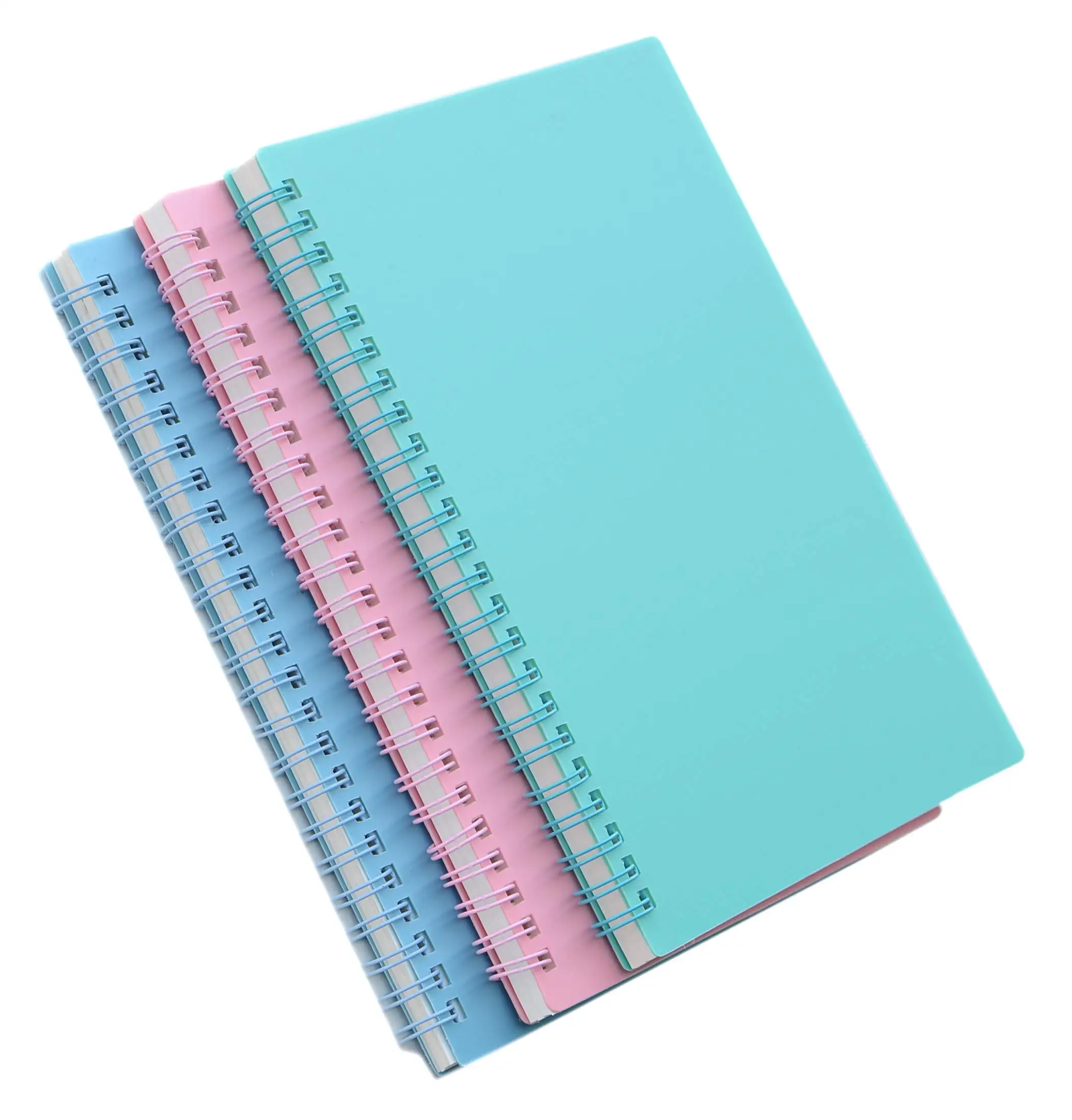 Caderno de manifesto de oração de atenção plena espiral de saúde mental com capa de plástico personalizada