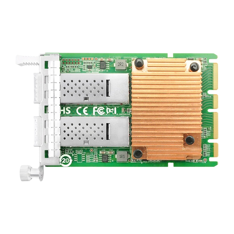 Lrlink LRES3026PF-OCP 100g сетевая карта OCP с волокнно-Оптической вилкой сетевые карты для сервера исходя из E810 чипсет