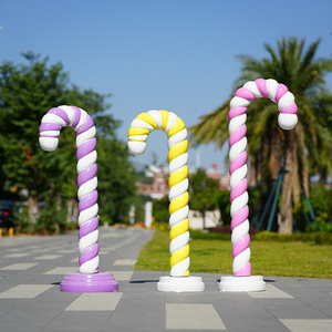 กล่องใส่ลูกกวาดทำจากไฟเบอร์กลาสขนาดยักษ์สำหรับตกแต่งงานปาร์ตี้งานปาร์ตี้กลางแจ้งขนาดเท่าของชีวิตทำจากเรซิน - Product Image 3