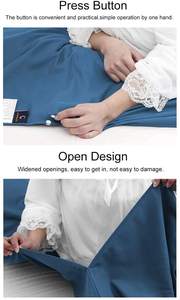 沃奇清洁睡袋内衬野营睡衣束缚信封睡袋 - Product Image 2