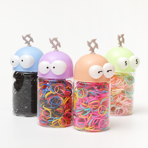 <span class=keywords><strong>Accessori</strong></span> per capelli monouso ad alta elasticità per capelli eleganti in gomma Color colore per ragazze e bambini per feste in scatola - Product Image 5