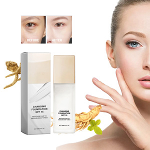Stock Moisturizing <b>Foundation</b> Long Lasting Natural Lightweight Base Hydrating Concealer Cover Skin Blemishes Daily Facial Makeup - Product Image 1