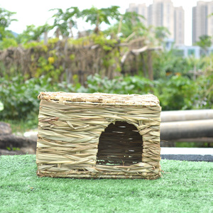 Nouvelle Cage Pliable en Paille pour Lapins, Grande Cage Spacieuse, Maison de Rangement, Nid en Paille Tressée, Maison pour Lapins, Nid pour Hamsters et Lapins - Product Image 5