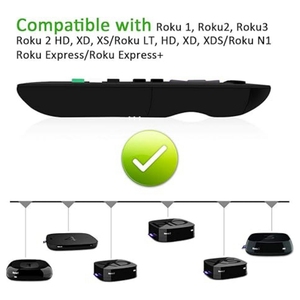 Roku TV Boxサウンドバープレーヤー用ユニバーサルリモート使用Roku TV <span class=keywords><strong>Remote</strong></span> 1 <span class=keywords><strong>2</strong></span> <span class=keywords><strong>3</strong></span> 4 Express Premiere Fit for All Roku TV Boxサウンドバープレーヤー - Product Image 6