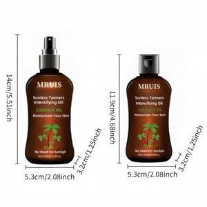Loción <span class=keywords><strong>de</strong></span> <span class=keywords><strong>aceite</strong></span> <span class=keywords><strong>de</strong></span> bronceado vegano <span class=keywords><strong>con</strong></span> péptido <span class=keywords><strong>de</strong></span> hierbas, crema <span class=keywords><strong>de</strong></span> bronceado corporal rápida para interiores y exteriores, <span class=keywords><strong>bronceador</strong></span> <span class=keywords><strong>de</strong></span> trigo <span class=keywords><strong>con</strong></span> sombra oscura, suministro OEM - Product Image 5