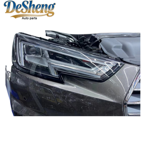 Expédition rapide. Pour Audi A4, S4 : pare-chocs avant, phares LED, calandre, <span class=keywords><strong>radiateur</strong></span>, ailettes, ailes. Haute qualité, best-seller. - Product Image 6
