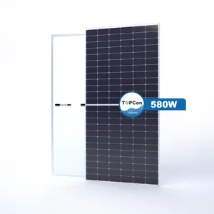 best price per watt solar panels Topcon N type solar panel 550 580 watt from China factory directly